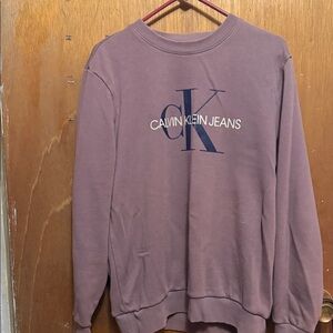 Calvin Klein Men's Mauve Crewneck Sweater